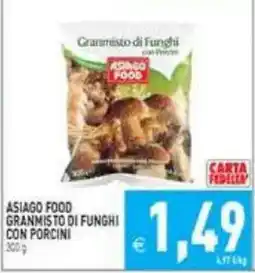 Pim Supermercati Asiago Food Granmisto di funghi con porcini offerta
