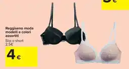 Carrefour Iper Reggisen moda offerta