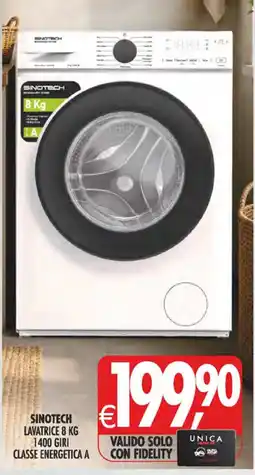 Deco Superstore Sinotech lavatrice 8 kg offerta