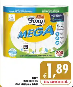 Deco Iperstore Foxy carta da cucina mega decorata offerta