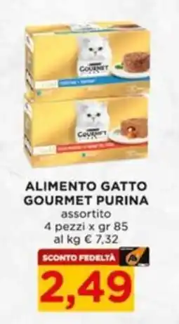 Alì Supermercati Alimento gatto Gourmet Purina offerta