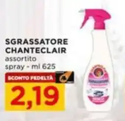 Alì Supermercati Sgrassatore Chanteclair offerta