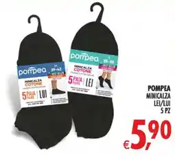 Deco Iperstore Pompea minicalza cotone offerta