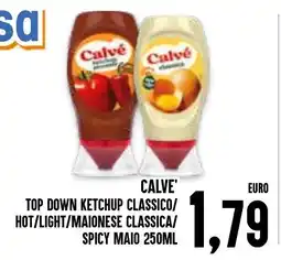 Al Discount Calvé Top Down Ketchup Classico offerta