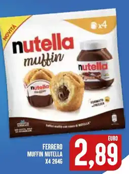 Al Discount Ferrero Muffin Nutella offerta