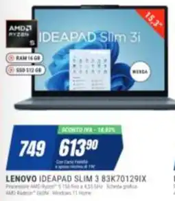 Leonardelli Lenovo Ideapad Slim 3 offerta