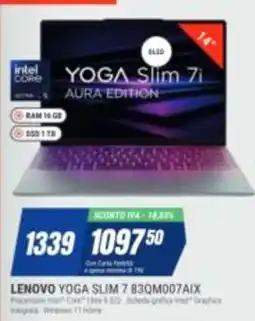 Leonardelli Lenovo Yoga Slim 7 offerta