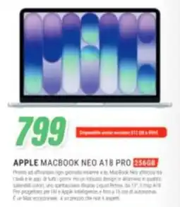 Leonardelli Apple MacBook Neo A18 Pro offerta
