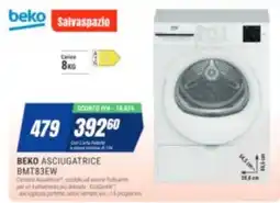 Leonardelli Beko asciugatrice BMT83EW offerta