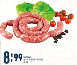 Gruppo Pascar Salsiccia mista di bovino e suino offerta