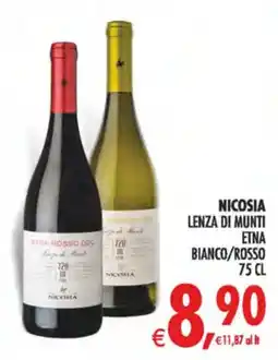 Deco Supermercati Nicosia Etna Bianco/Rosso offerta