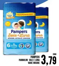 Al Discount Pampers Pannolini Sole e Luna offerta