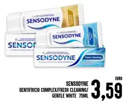 Al Discount Sensodyne dentifricio complex/fresh cleaning/gentle white offerta