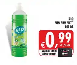 Deco Iperstore Rio Bum Bum Piatti offerta