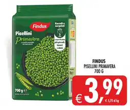 Deco Supermercati Findus Pisellini Primavera offerta