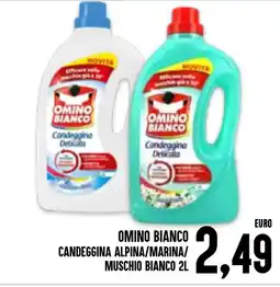 Al Discount Omino Bianco Candeggina Alpina/Marina/Muschio Bianco offerta