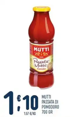 Gruppo Pascar Passata Mutti di pomodoro offerta