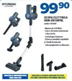 Elettrosintesi Scopa elettrica Hyundai offerta