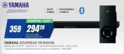 Leonardelli Yamaha Soundbar SR-B40ABL offerta
