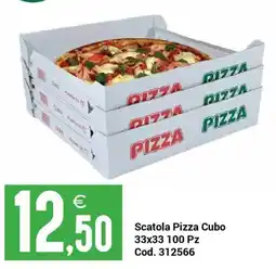 Centro Cash Scatola Pizza Cubo offerta