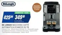 Leonardelli DeLonghi macchina caffè automatica offerta
