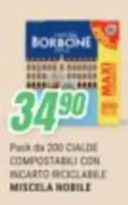 Leonardelli Cialde compostabili Borbone offerta