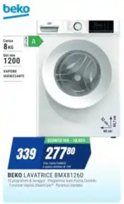 Leonardelli Beko lavatrice BMX8126D offerta