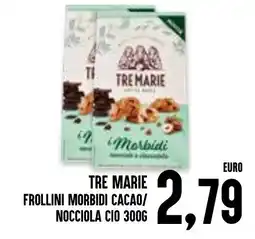 Al Discount Tre Marie Frollini Morbidi Cacao/Noccio offerta