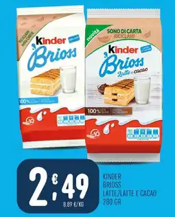 Gruppo Pascar Kinder Brioss offerta