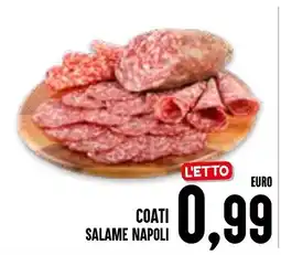Al Discount Coati Salame Napoli offerta