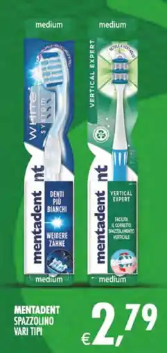 Deco Supermercati Mentadent spazzolino offerta