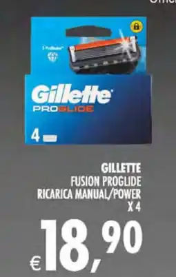 Deco Supermercati Gillette Fusion Proglide offerta