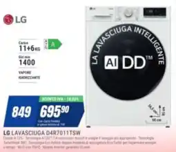 Leonardelli LG Lavasciuga D4R7011TSW offerta