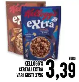 Al Discount Kellogg's cereali extra offerta