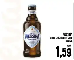 Al Discount Birra Messina Cristalli di Sale offerta
