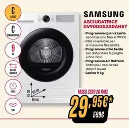 Fiducia & Convenienza Samsung asciugatrice offerta