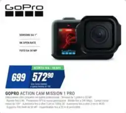 Leonardelli GoPro Action Cam Mission 1 Pro offerta