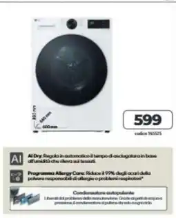 Elettrosintesi LG asciugatrice offerta