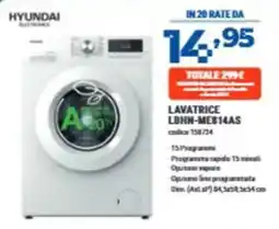Elettrosintesi Lavatrice Hyundai offerta