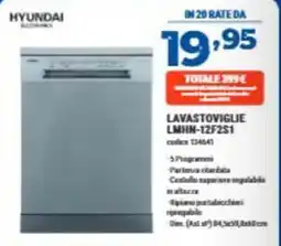 Elettrosintesi Lavastoviglie Hyundai offerta
