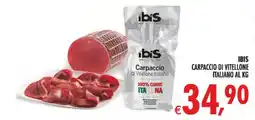Deco Superstore Ibis Carpaccio di Vitellone Italiano offerta