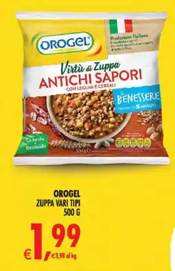 Deco Superstore Orogel zuppa vari tipi offerta
