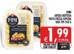Deco Iperstore Fini antica bottega pasta fresca ripiena offerta