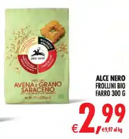 Deco Superstore Alce Nero Frollini Bio Farro offerta