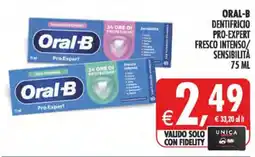 Deco Superstore Oral-B dentifricio pro-expert fresco intenso/sensibilità offerta