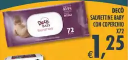 Deco Superstore Decò baby salviettine offerta