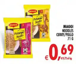 Deco Iperstore Maggi Fusian Noodles Curry/Pollo offerta
