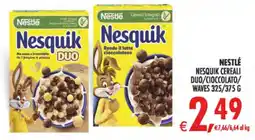 Deco Supermercati Nestlé Nesquik Cereali Duo/Cioccolato/Waves offerta