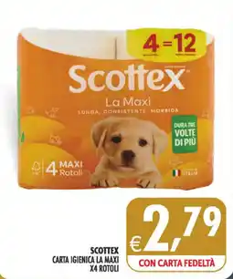 Deco Supermercati Scottex carta igienica la maxi offerta