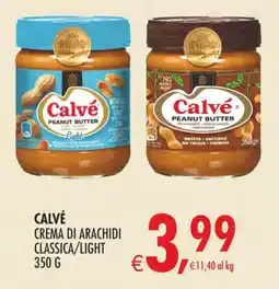 Deco Iperstore Calvé crema di arachidi classica/light offerta